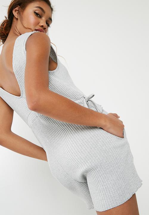 Noisy May - Emma playsuit - grey 