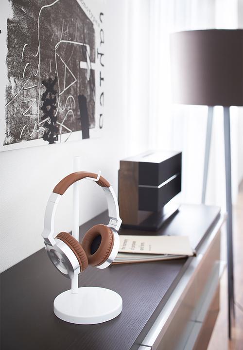 Yamazaki - Bautes headphone stand - white