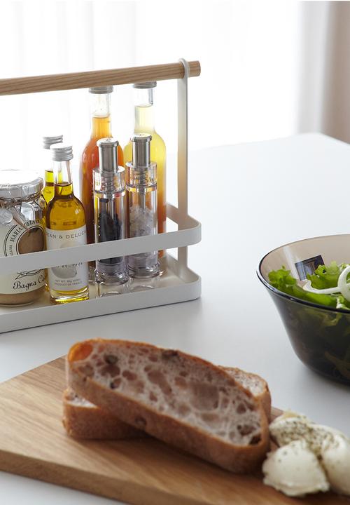 Yamazaki - Tosca seasoning rack - white
