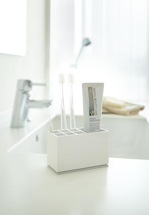 Yamazaki - Mist toothbrush stand - white