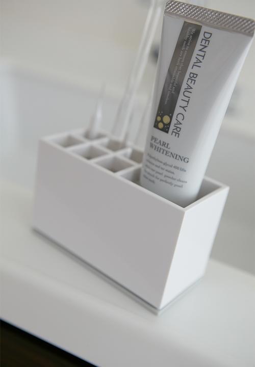 Yamazaki - Mist toothbrush stand - white