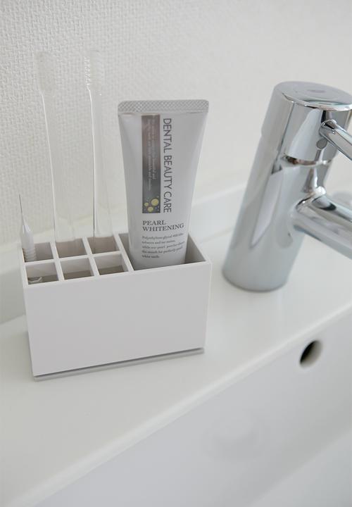 Yamazaki - Mist toothbrush stand - white
