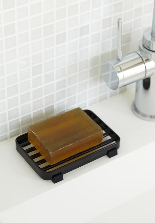 Yamazaki - Tower soap dish - black