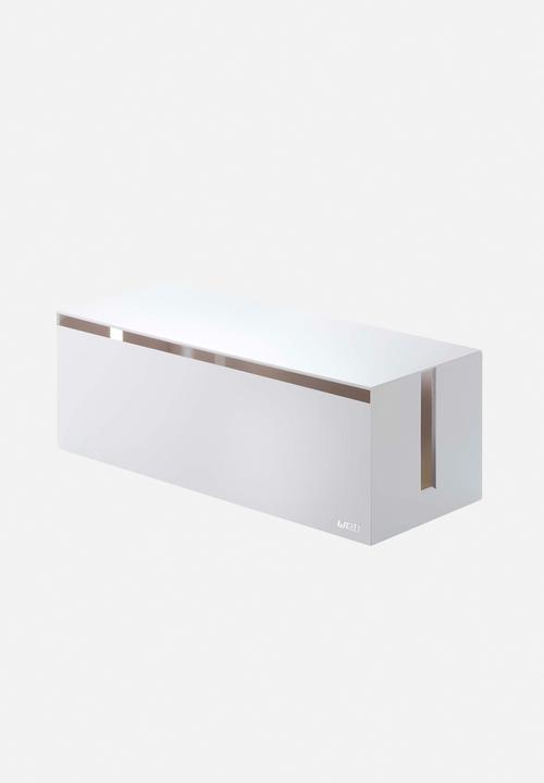 Yamazaki - Web cable box - white