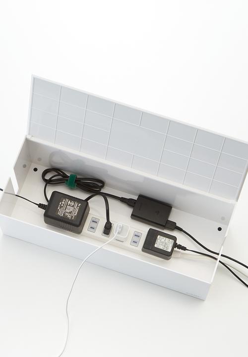Yamazaki - Web cable box - white