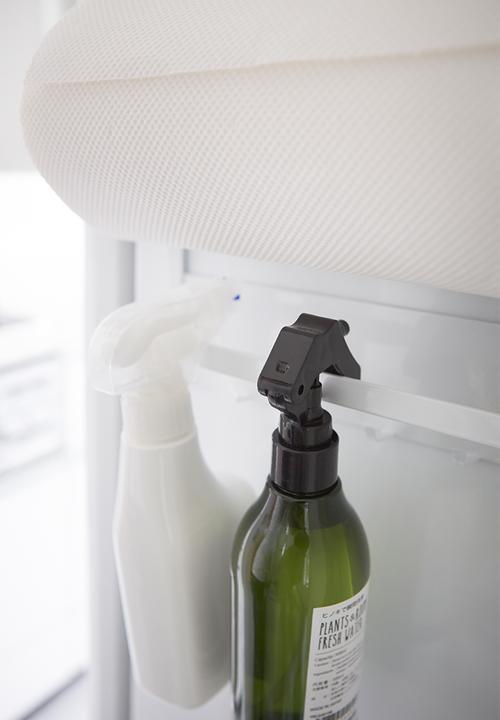 Yamazaki - Tower magnetic refrigerator side rack - white