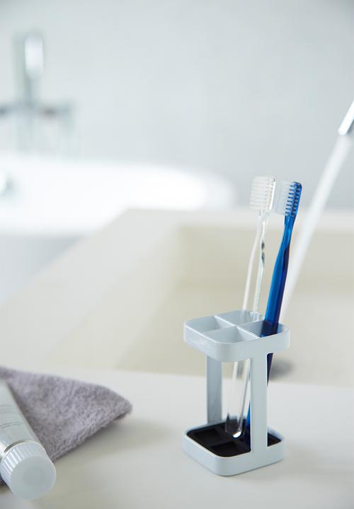 Yamazaki - Slim toothbrush stand - white