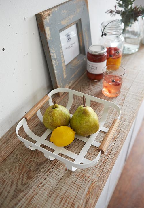 Yamazaki - Tosca kitchen basket - white