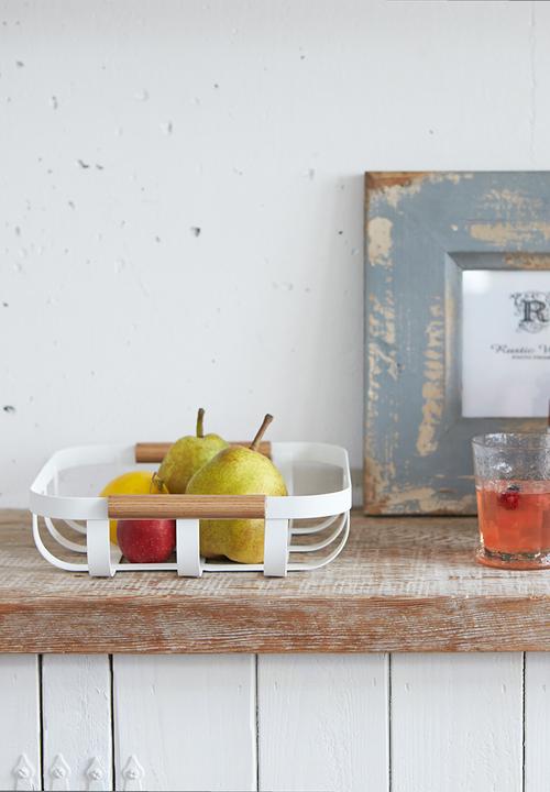 Yamazaki - Tosca kitchen basket - white