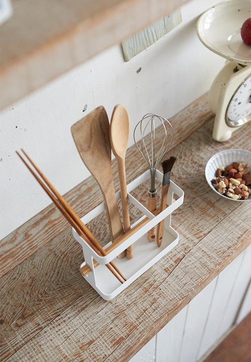Yamazaki - Tosca kitchen tool stand - white