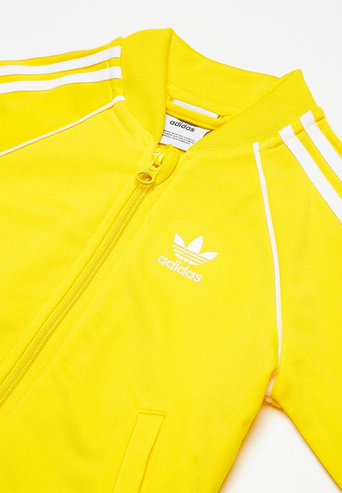 adidas Originals - Kids I SST tracksuit - yellow