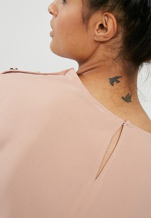 Superbalist - Button detail blouse - pink
