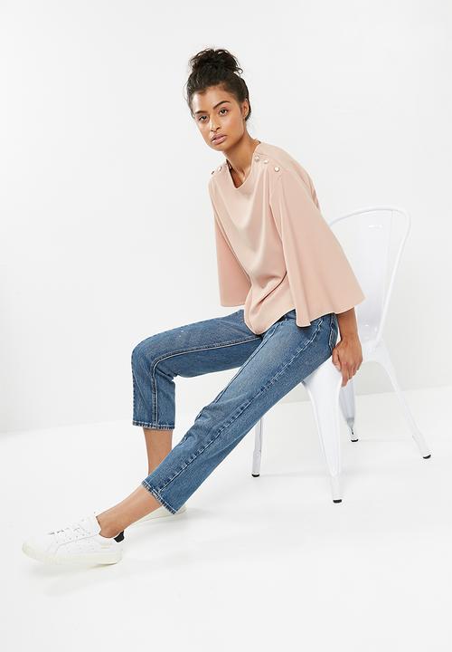 Superbalist - Button detail blouse - pink