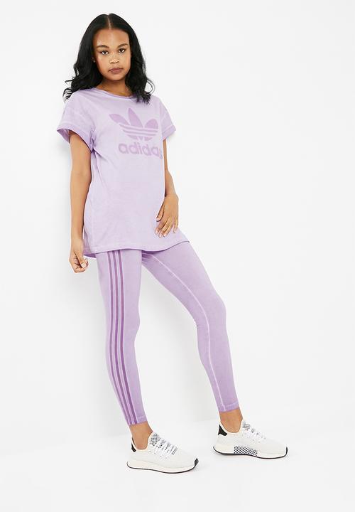 adidas Originals - Purglo loose boyfriend tee - purple