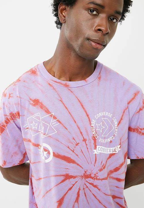 Converse - Tie dye graphic tee - multi