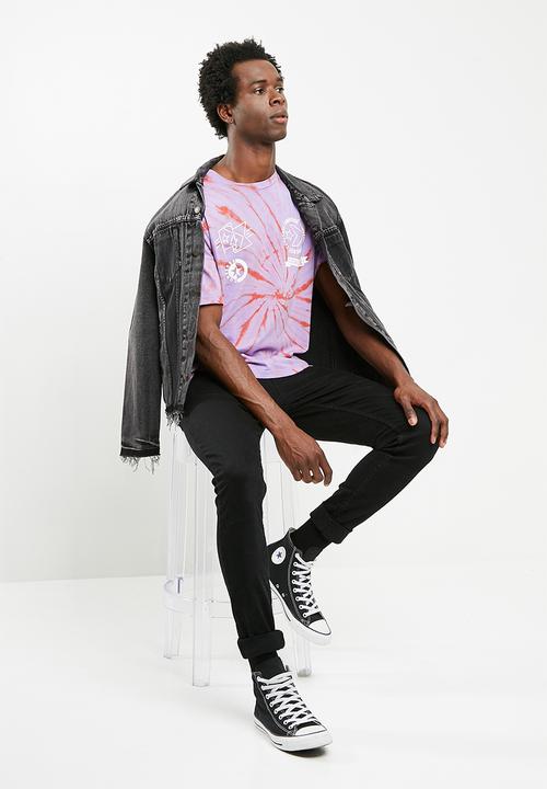 Converse - Tie dye graphic tee - multi