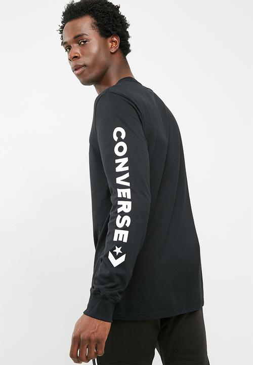 Converse - Star chevron tee - black 