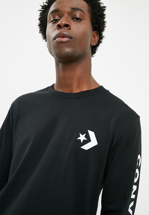 Converse - Star chevron tee - black 