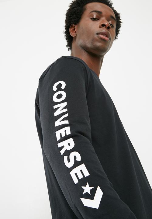 Converse - Star chevron tee - black 