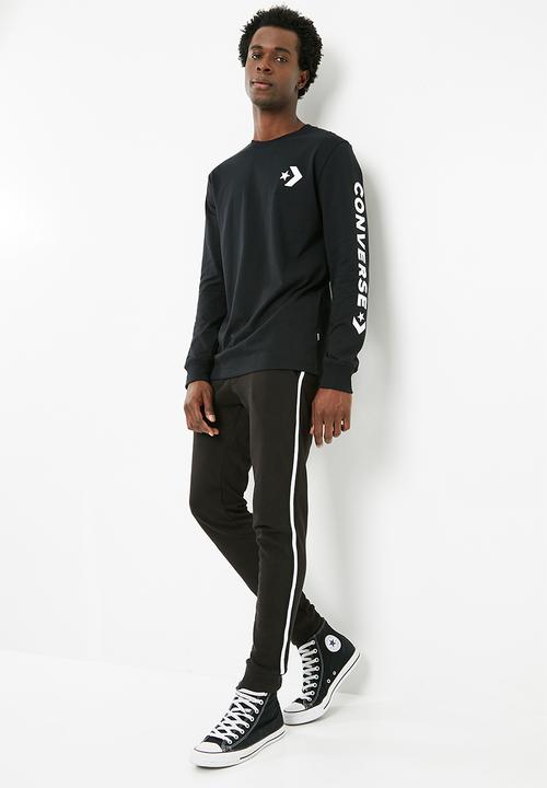 Converse - Star chevron tee - black 