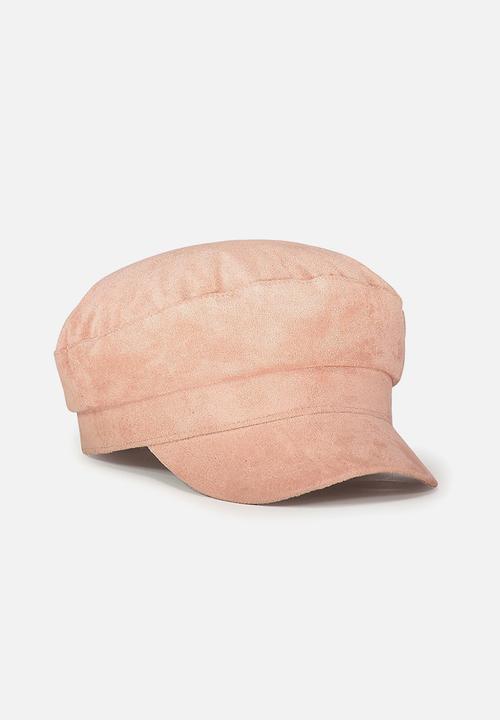 suede baker boy cap