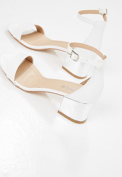 Superbalist - Kayla block heel - white
