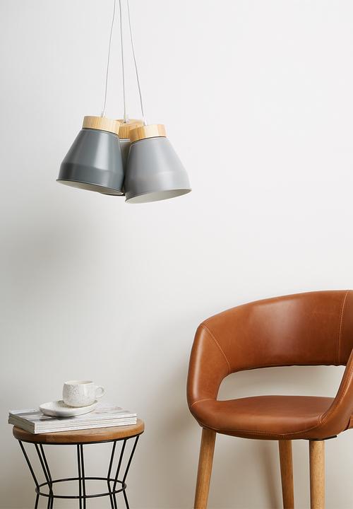 Sixth Floor - Cluster pendant - tonal grey 