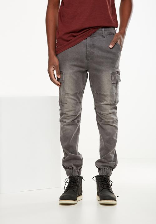 cotton on denim joggers