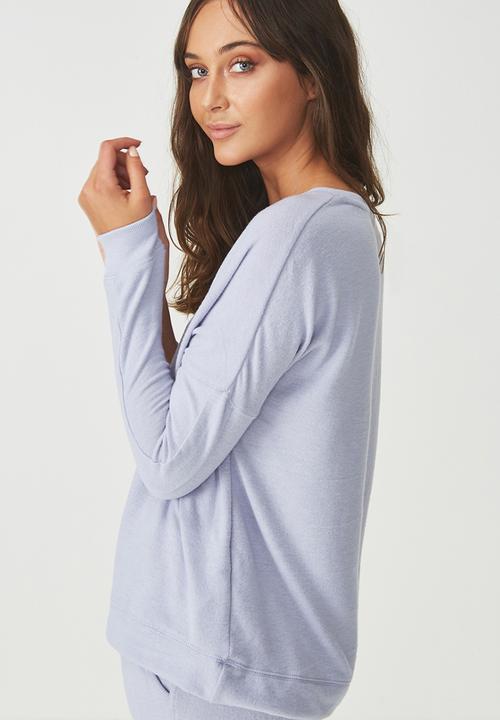 Cotton On - Super soft  lounge top - purple