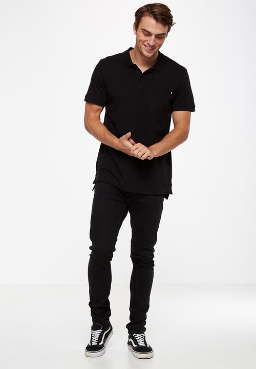 Cotton On - Icon polo - black