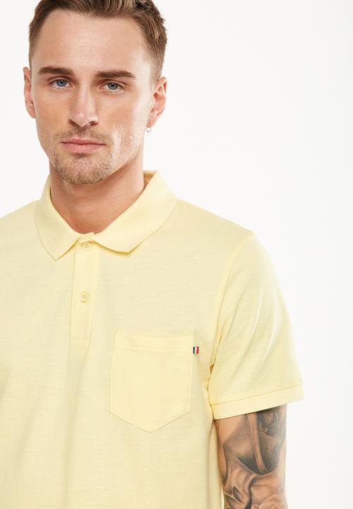 Cotton On - Icon polo - yellow