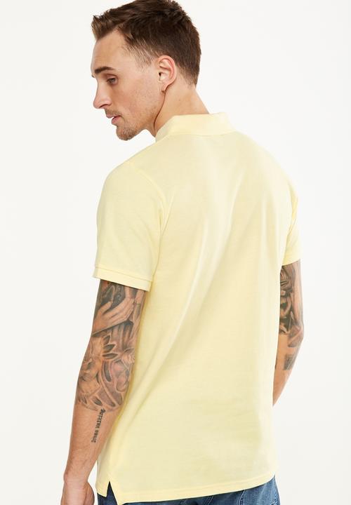 Cotton On - Icon polo - yellow