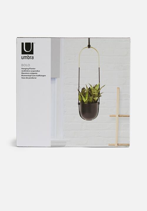 Umbra - Bolo planter - black 