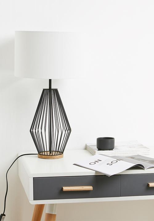 Sixth Floor - Alatea table lamp - black