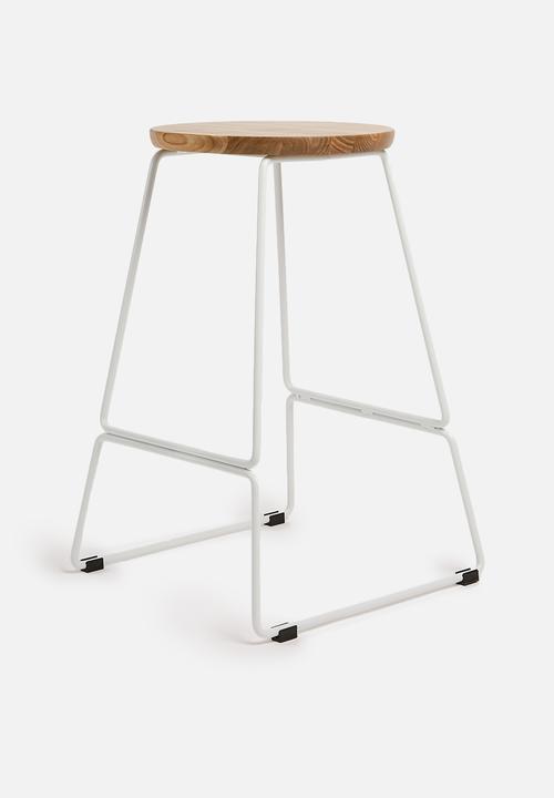 U3 - Rea counter stool - white