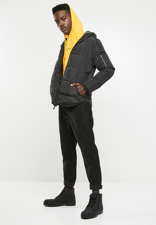 Cotton On - Fleece pullover untitled no.7 - yellow 