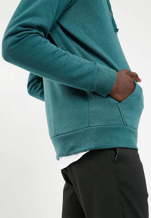 Cotton On - Fleece pullover untitled no.7 - green 