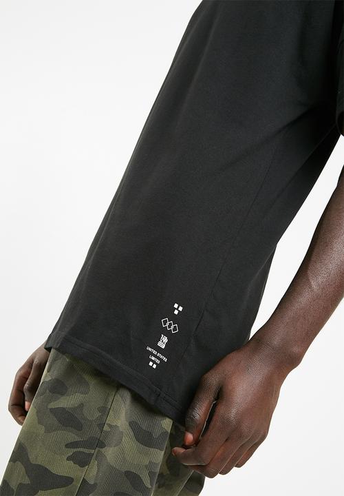Cotton On - Drop shoulder long - black 