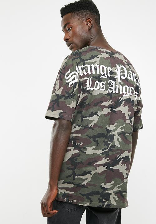 Cotton On - Drop shoulder longline tee - multi