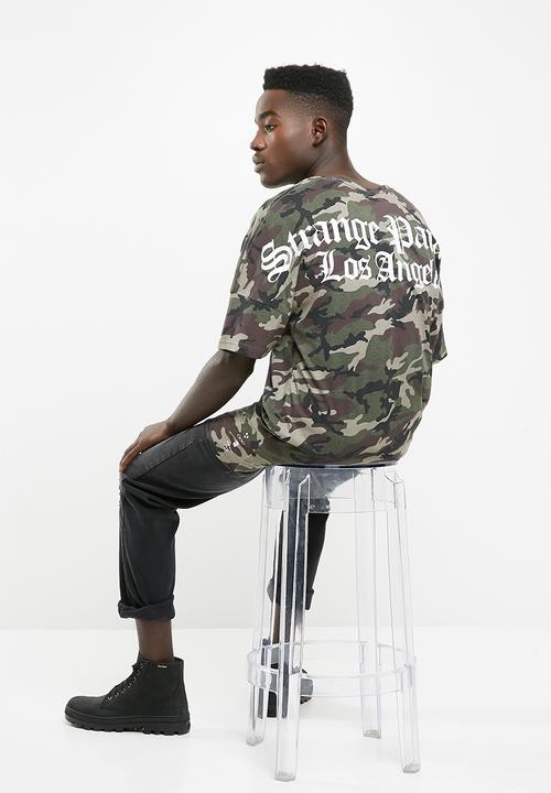Cotton On - Drop shoulder longline tee - multi