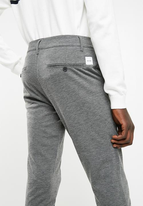 Only & Sons - Stripe casual pants - grey
