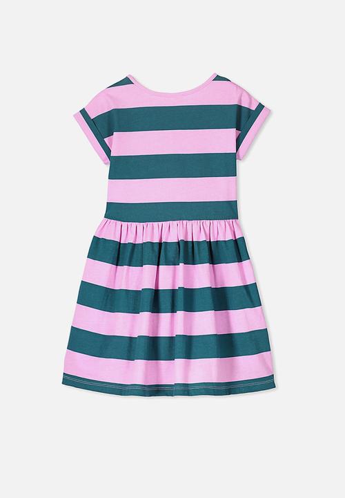 Cotton On - Nicola short sleeve dress - multi