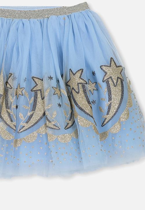 Cotton On - Trixiebelle tulle skirt - powder blue