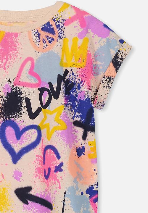 Cotton On - Penelope short sleeve tee - multi