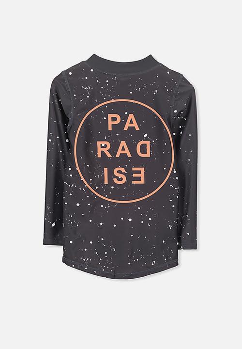 Cotton On - Fraser rash vest - charcoal