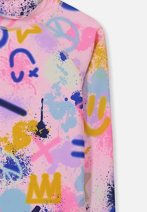 Cotton On - Hamilton long sleeve rash vest - multi