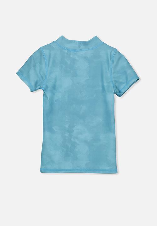 Cotton On - Finley rash vest - blue