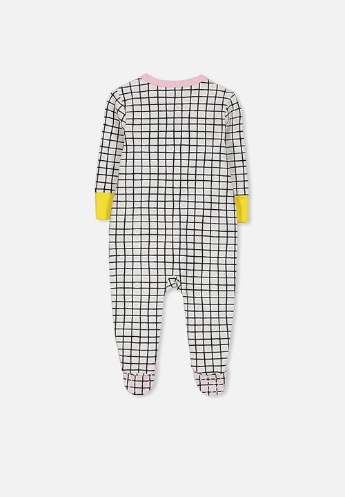 Cotton On - Mini zip through romper - multi