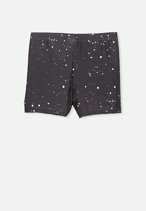 Cotton On - Billy boy leg swim trunk - charcoal