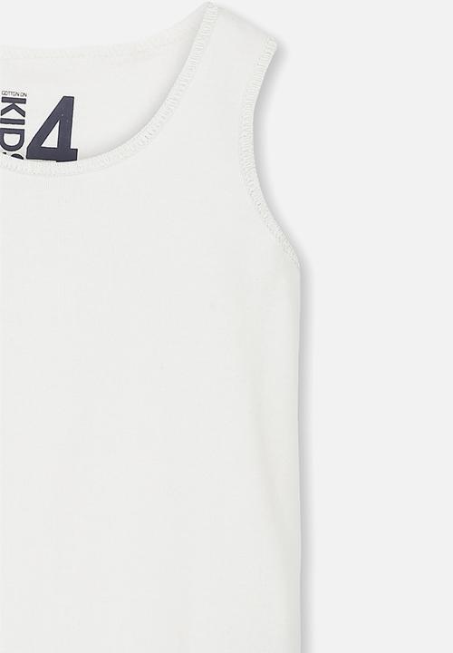 Cotton On - Brooke singlet sleeveless - white